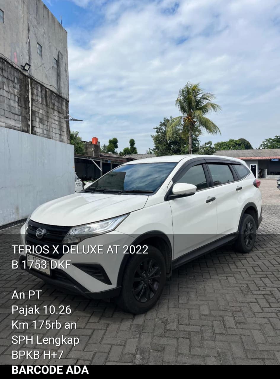 Daihatsu Terios X Deluxe AT 2022 Putih foto 1
